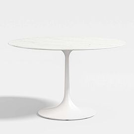 Nero White Marble Dining Table