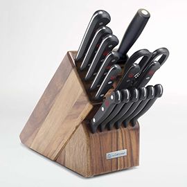 Wüsthof® Gourmet 16-Piece Acacia Knife Block Set