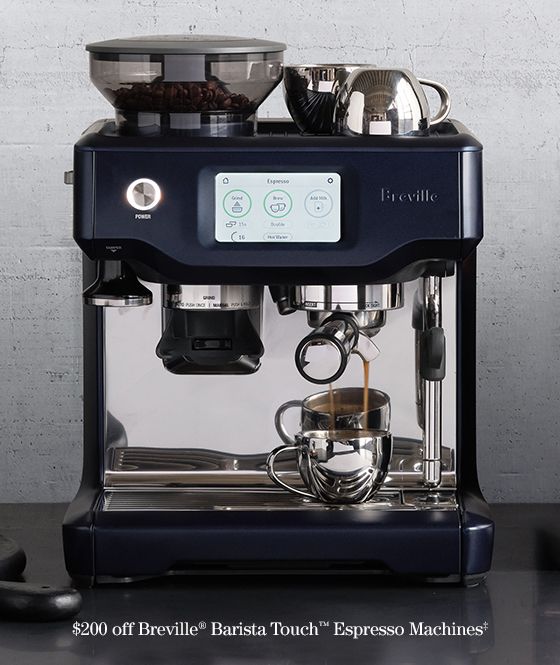 $200 off Breville Barista Touch Espresso Machines