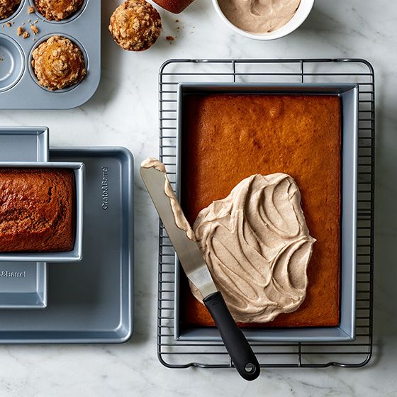 bake this: pumpkin sheet cake