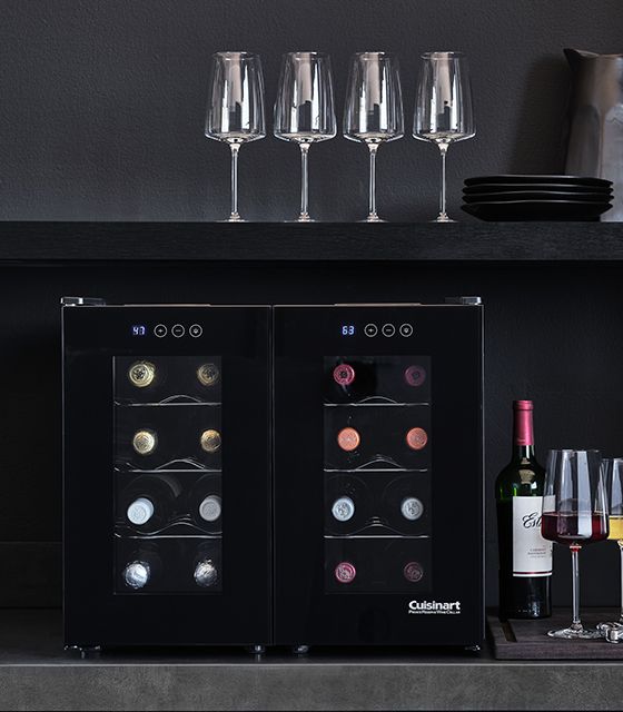 New: Cuisinart Dual Zone Wine Fridge