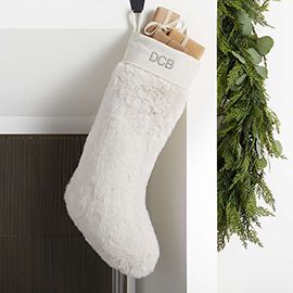 Faux Fur Stocking