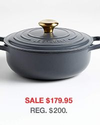 Le Creuset ® Signature 3.5-Qt.Graphite Sauteuse Oven