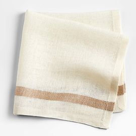 Insieme Striped Linen Napkin