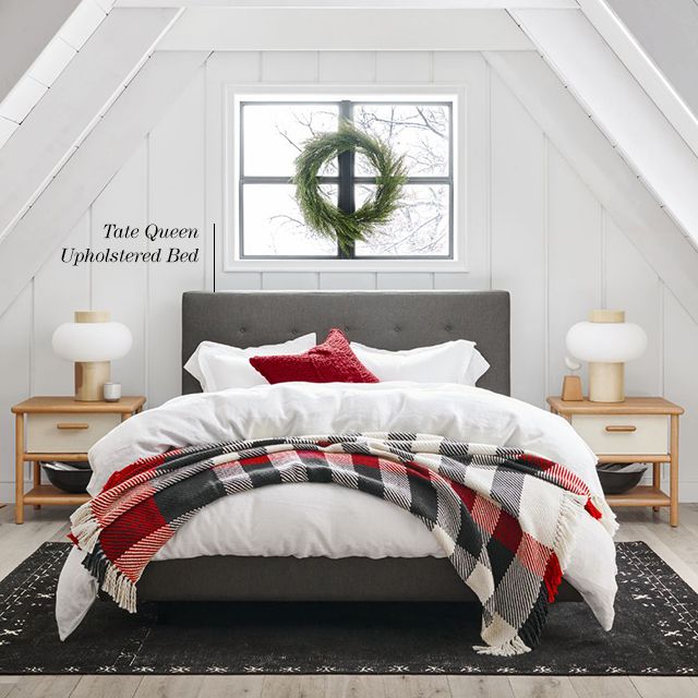 Tate Queen Upholstered Bed