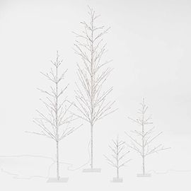 LED Birch Trees