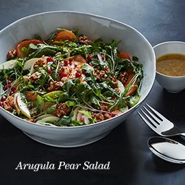 arugula pear salad