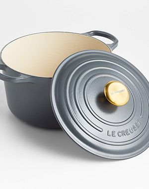 Le Creuset ® Deep 5.25-Qt. Graphite Grey Enameled Cast Iron Dutch Oven