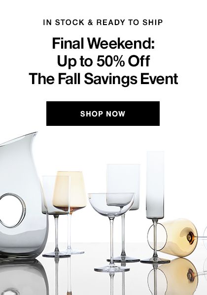 Final Weekend: Up to 50% off the fall savings event