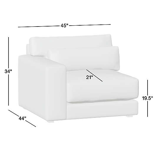 Retreat Left-Arm Chair Sectional Piece