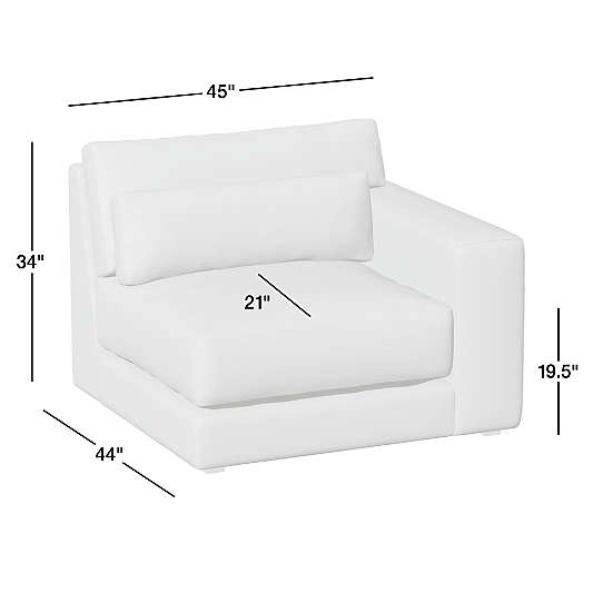 Retreat Right-Arm Chair Sectional Piece