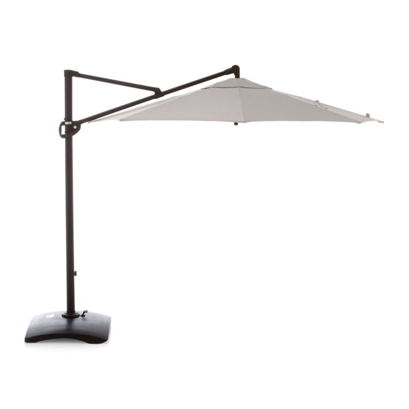 10' Silver Sunbrella ® Round Cantilever Outdoor Patio Umbrella Canopy - image 1 of 3