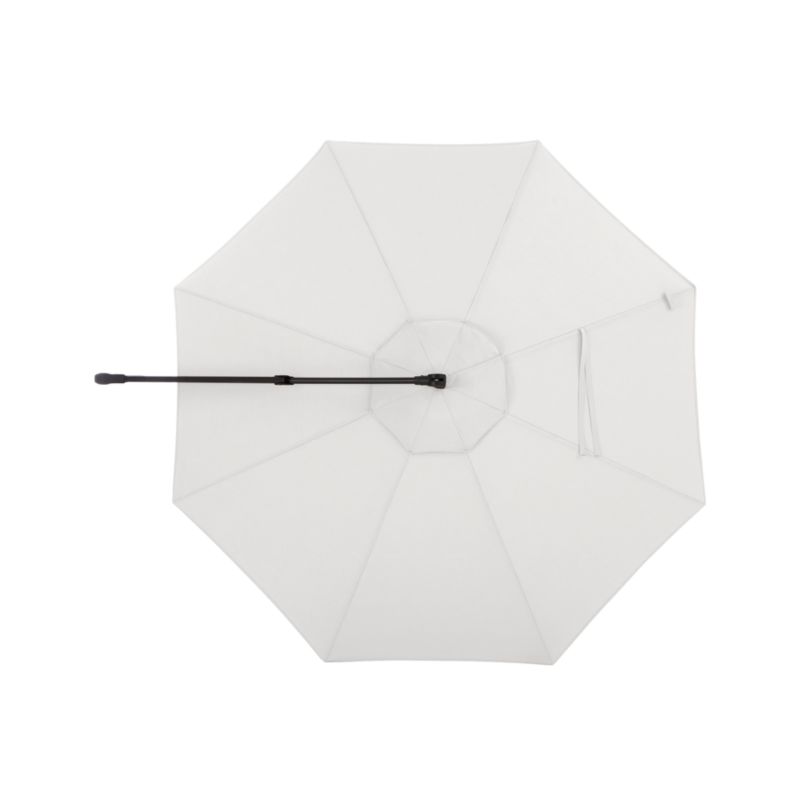 10' White Sand Sunbrella ® Round Cantilever Outdoor Patio Umbrella Canopy - image 2 of 3