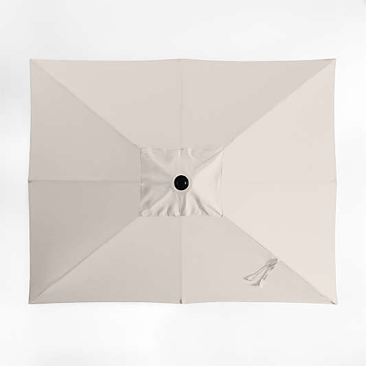 10' Rectangle Canvas Canvas Sunbrella® Outdoor Patio Umbrella Cover