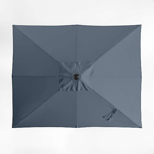 10' Rectangle Sunbrella® Cast Harbor Outdoor Patio Umbrella Cover