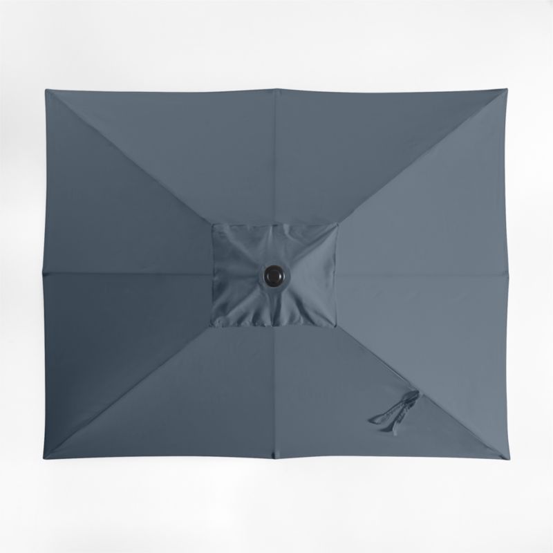 10' Rectangle Sunbrella® Cast Harbor Outdoor Patio Umbrella with Black Metal Frame - image 3 of 5