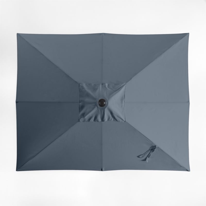 10' Rectangle Sunbrella® Cast Harbor Outdoor Patio Umbrella with Faux Wood Metal Frame - image 3 of 5