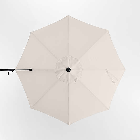 10' Round Canvas Canvas Sunbrella® Outdoor Cantilever Patio Umbrella Cover