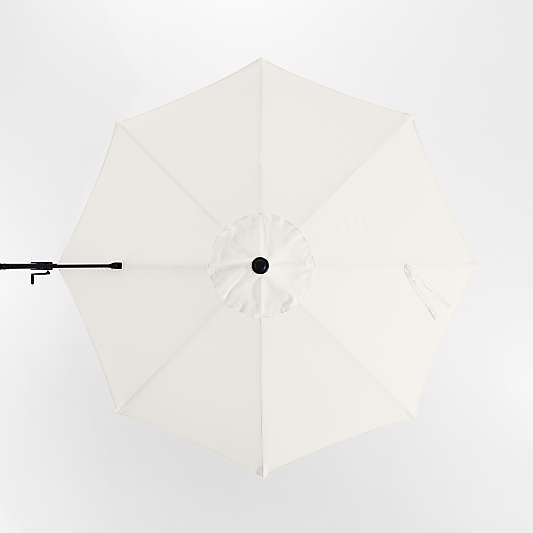 10' Round Canvas Natural Sunbrella® Outdoor Cantilever Patio Umbrella Cover