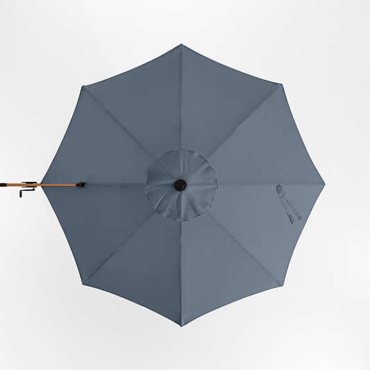 10' Round Sunbrella® Cast Harbor Outdoor Cantilever Patio Umbrella Cover
