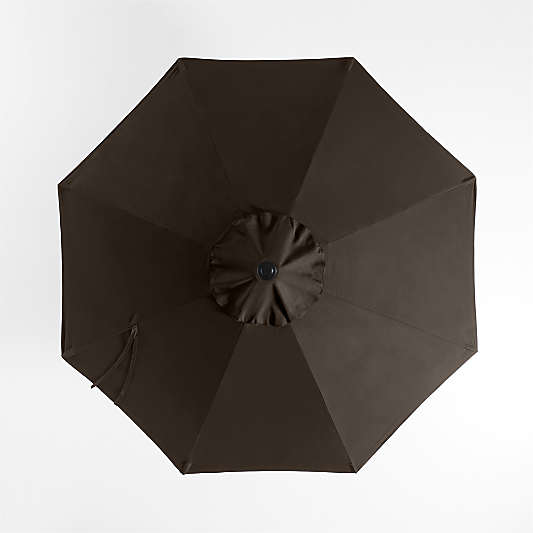 10' Round Canvas Java Sunbrella® Outdoor Patio Umbrella Cover