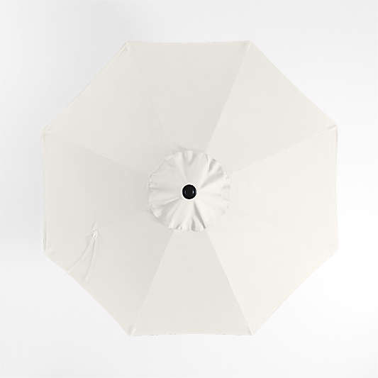 10' Round Sunbrella® Canvas Natural Outdoor Patio Umbrella Cover