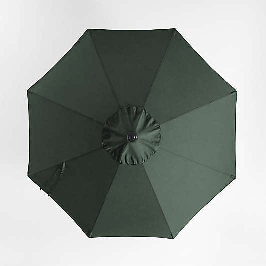 10' Round Sunbrella® Cast Ivy Green Outdoor Patio Umbrella Cover