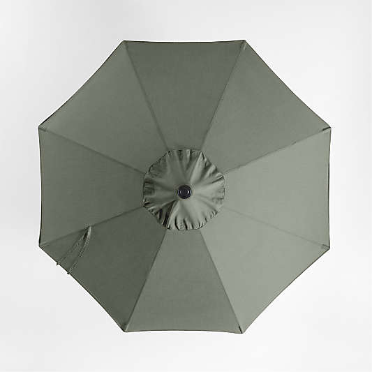 10' Round Sunbrella® Cast Sage Outdoor Patio Umbrella Cover