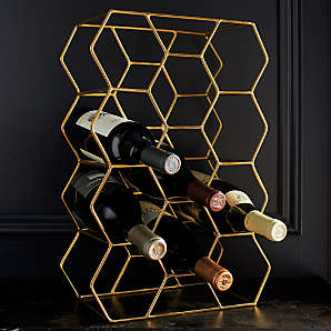 Crate and barrel discount 11 bottle wine rack