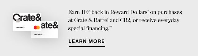 Earn 10% back in Reward Dollars