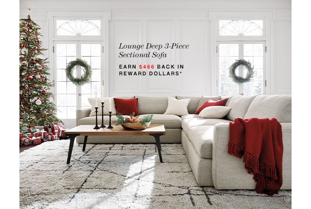 lounge deep 3-piece sectional sofa