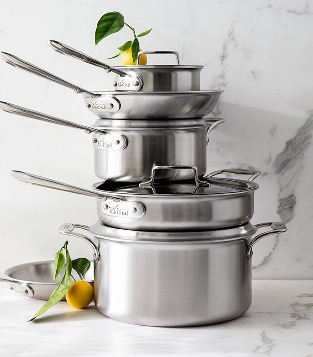 over $600 off All-Clad d5 10-Piece Cookware SEt + free shipping