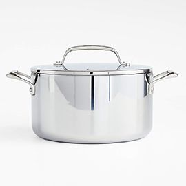 Crate & Barrel EvenCook Core® 6 Qt Stainless Steel Stockpot