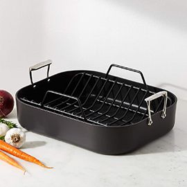 All-Clad® HA1 Nonstick 16.5’’ Roaster with Rack