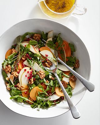 arugula pear salad