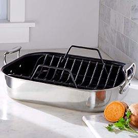 All-Clad® Non-Stick Large 16" Roaster with Rack