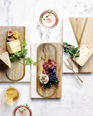 Monogrammed Serving Boards