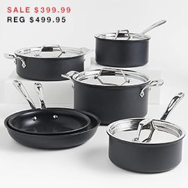 Up to 40% off Select All-Clad® Cookware*