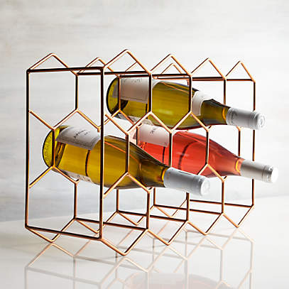 Welded discount wine rack