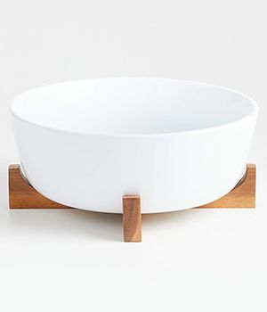 Oven to Table Serving Bowl with Trivet