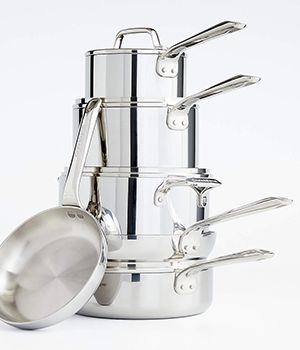 Crate & Barrel EvenCook Core™ 10-Pc. Cookware Set