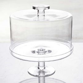 Footed Cake Stand with Dome