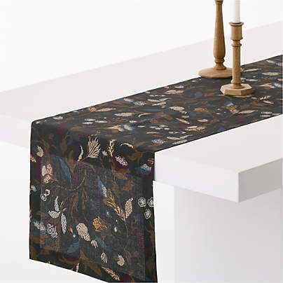 English Floral 120" Table Runner