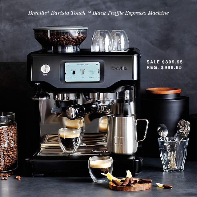 Breville Barista Touch Black Truffle Espresso Machine