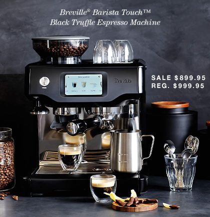 Breville Barista Touch Black Truffle Espresso Machine