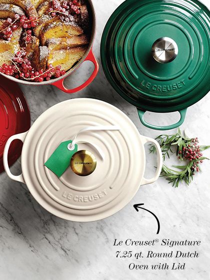 le creuset signature 7.25 round dutch oven with lid