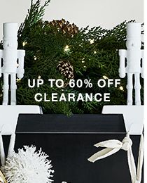 up to 60% off clearance