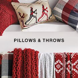 Pillows and throws