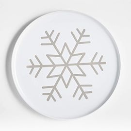 Snowflake Wren Dinner Plate