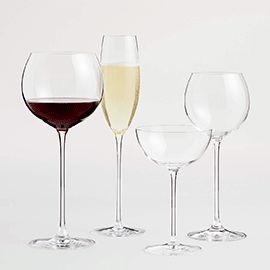 Camille Long Stem Wine Glasses